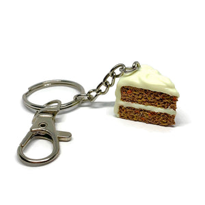 Carrot Cake Keychain