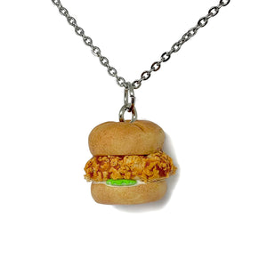 Chicken Sandwich Necklace