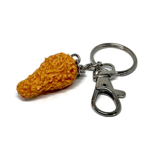 Fried Chicken Drumstick Keychain