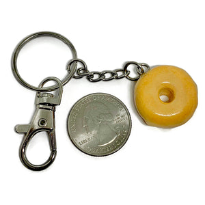Glazed Donut Keychain