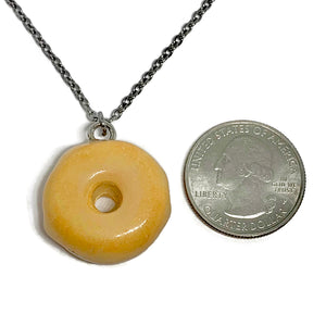 Glazed Donut Necklace