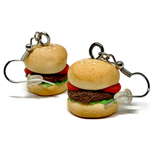 Hamburger Dangle Earrings