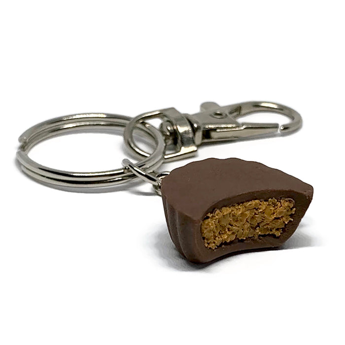 Peanut Butter Cup Keychain