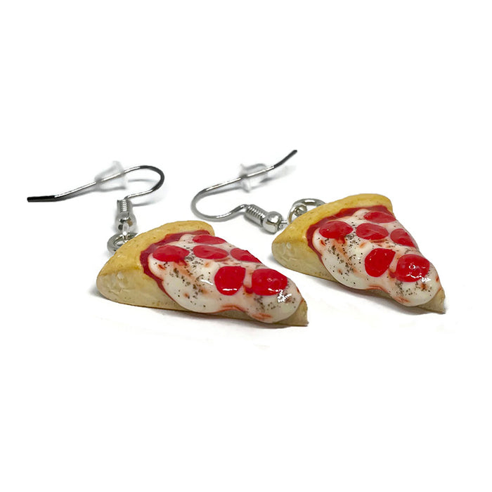 Pizza Dangle Earrings