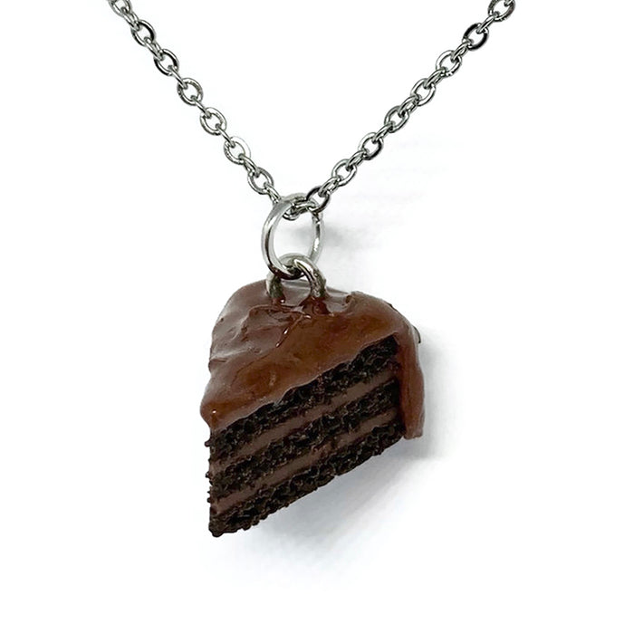 Chocolate Cake Necklace
