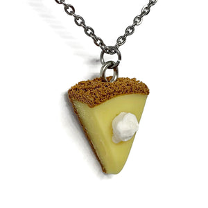 Key Lime Pie Necklace